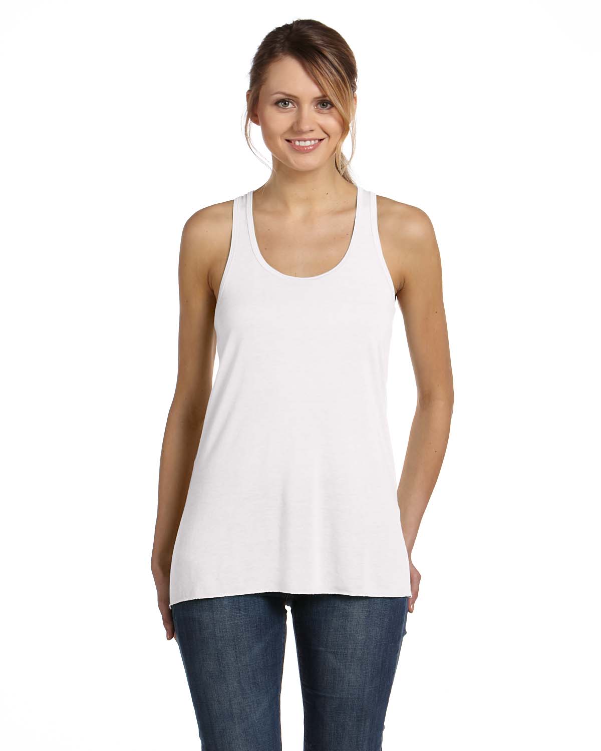 Womens Flowy Racerback Tank Shirtmax 